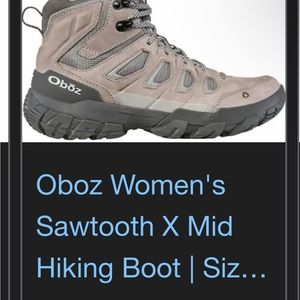 Oboz women sawtooth hiking boots